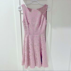 Purple Cocktail Dress